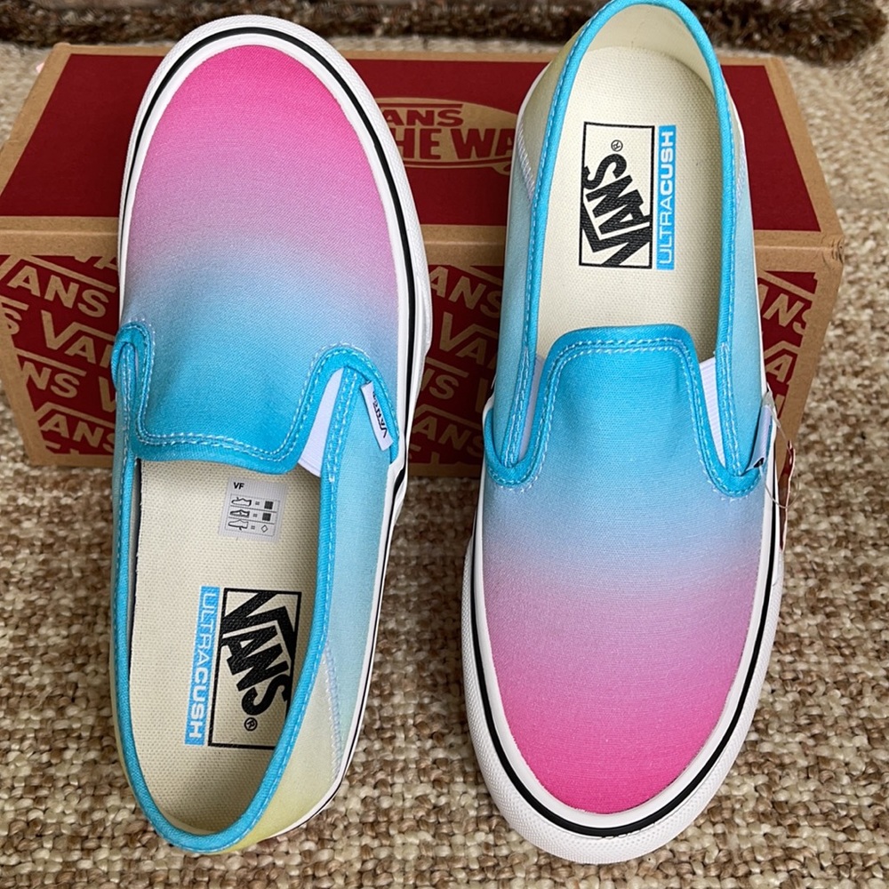 Vans Slip-On Sf Ombre Multi/True White WMNS - Picture 12 of 16